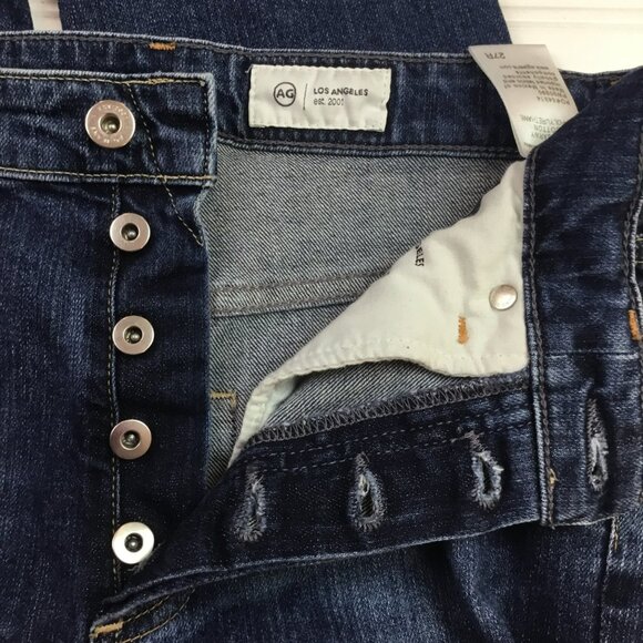 AG Alexxis Slim High-Rise Vintage Fit Jeans 27R Made In Japan - Picture 13 of 15